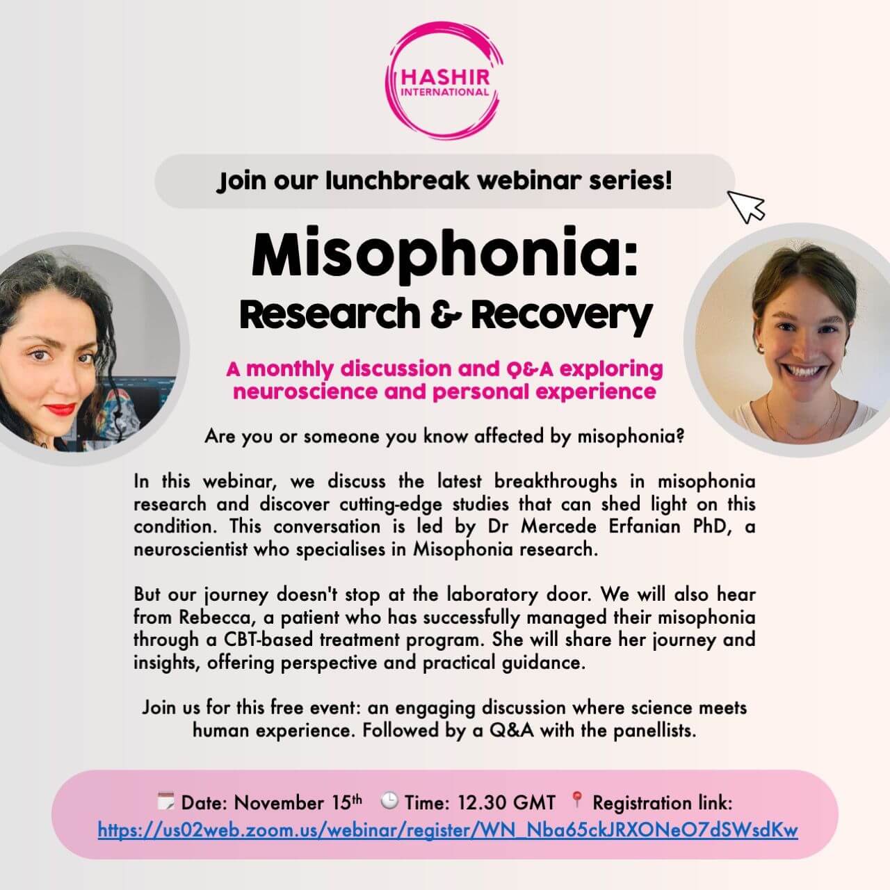 Misophonia Research and Recovery Tinnitus Clinic